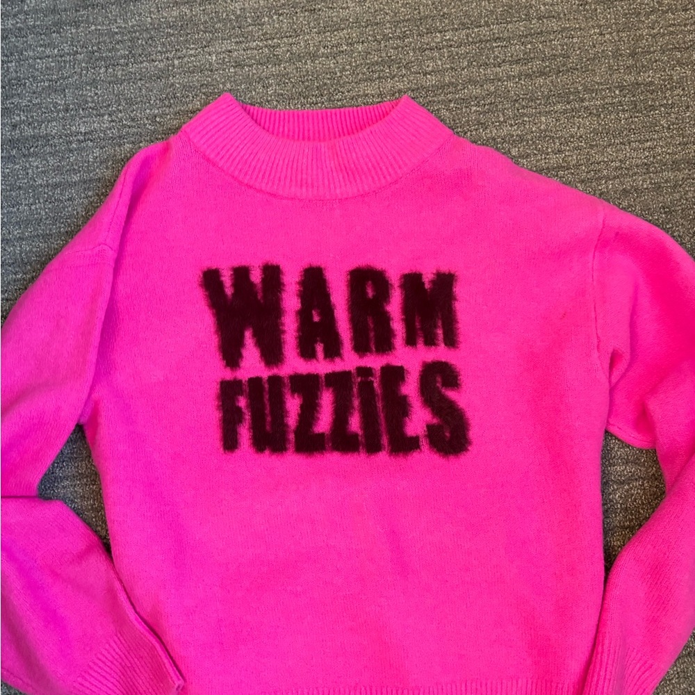 a new day Bright Pink Crew Neck Sweater